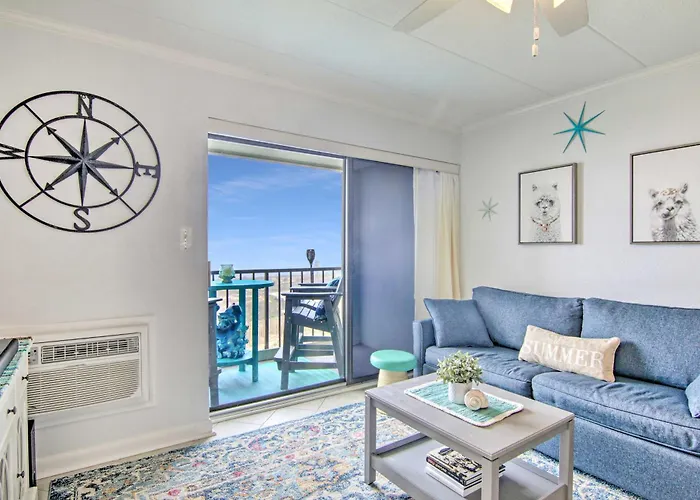 Apartment Beachbox I - Oceanfront Balcony - Sunrise Views - Couple's Retreat - East Winds 202 Ocean City