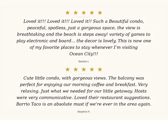 Apartment Beachbox I - Oceanfront Balcony - Sunrise Views - Couple's Retreat - East Winds 202 Ocean City